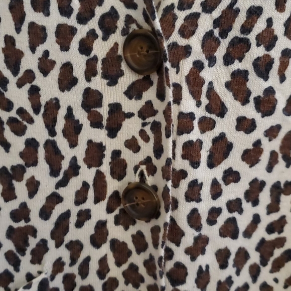 French Connection animal print cardigan - Picture 4 of 8